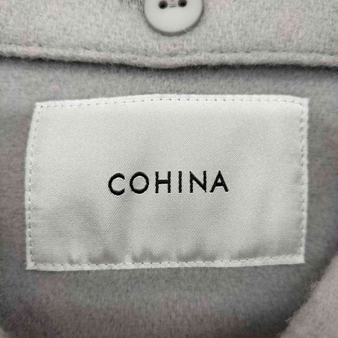 コヒナ COHINA 2wayカラーフロントジップコート レディース FREE