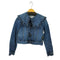 ガニー Ganni Heavy Denim Jacket in Dark Indigo レディース 32