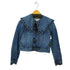 ガニー Ganni Heavy Denim Jacket in Dark Indigo レディース 32