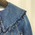 ガニー Ganni Heavy Denim Jacket in Dark Indigo レディース 32