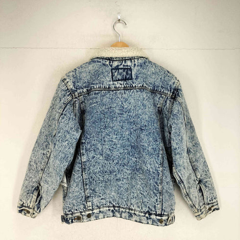 裏ボアケミカルウォッシュデニムジャケット メンズ