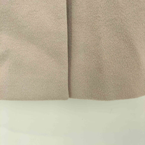 ユナイテッドアローズグリーンレーベルリラクシング UNITED ARROWS green label relaxing FFC アンゴラビーバー スリット ノーカラー コート レディース JPN:34