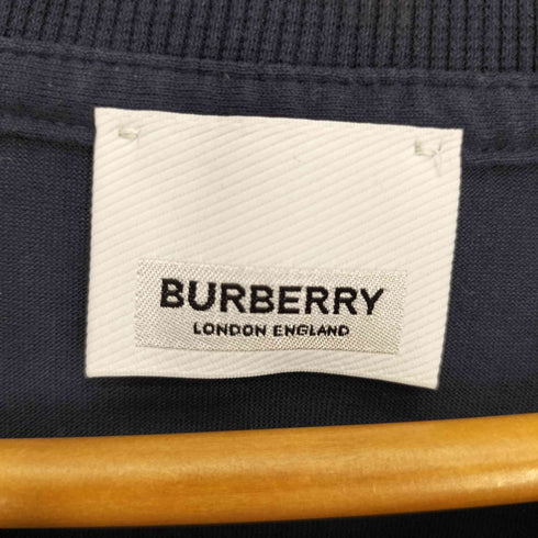 バーバリー BURBERRY ホースロゴ刺繍 プリント S/S クルーネック Tシャツ メンズ import:L