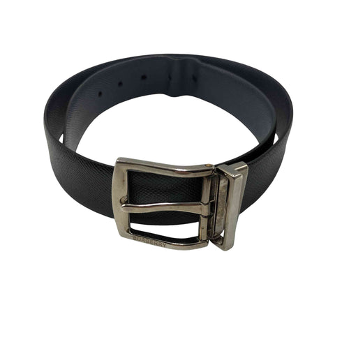 バーバリー BURBERRY イタリア製 リバーシブル レザー ベルト メンズ