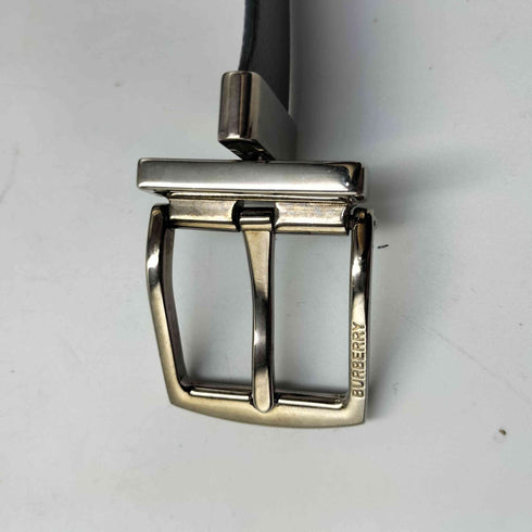 バーバリー BURBERRY イタリア製 リバーシブル レザー ベルト メンズ