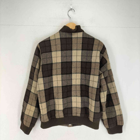 ELM チェックウールスナップブルゾン メンズ JPN:L