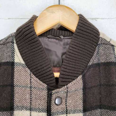 ELM チェックウールスナップブルゾン メンズ JPN:L