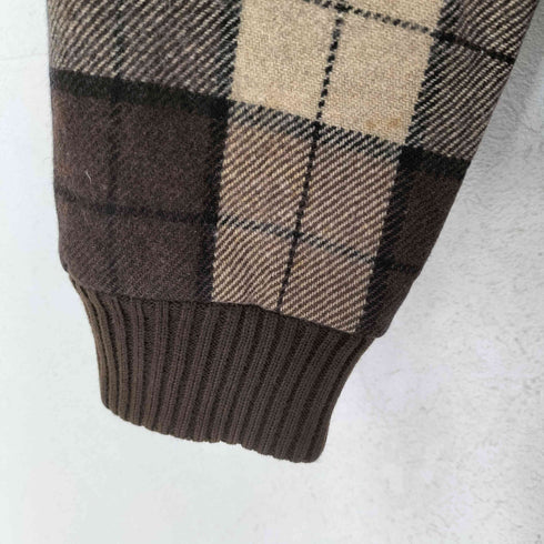 ELM チェックウールスナップブルゾン メンズ JPN:L