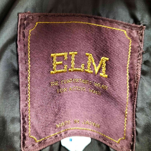 ELM チェックウールスナップブルゾン メンズ JPN:L