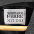 ジャンフランコフェレストゥーディオ GIANFRANCO FERRE STUDIO 90s イタリア製 ピークドラペルダブルテーラードジャケット レディース 12