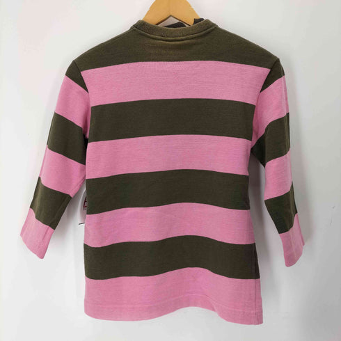 バーバリアン BARBARIAN 90s カナダ製 クルーネックラガーシャツ メンズ import:XS