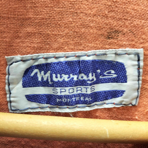 Murrays Sport Montreal 80-90S OTTAWA OLD STARS 刺繍 ナイロン スタジャン ブルゾン メンズ