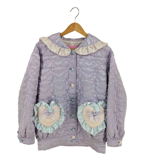 NILE PERCH くまキルティングブルゾン レディース