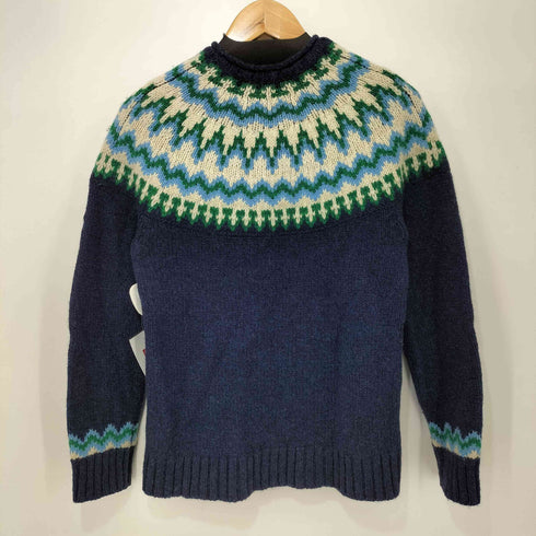 エルエルビーン L.L.Bean ロールネック ラムズウール ノルディック セーター レディース import:S