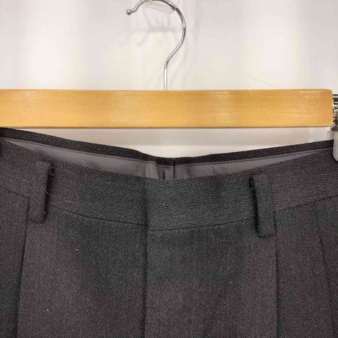 ウール 2タック スラックスパンツ メンズ