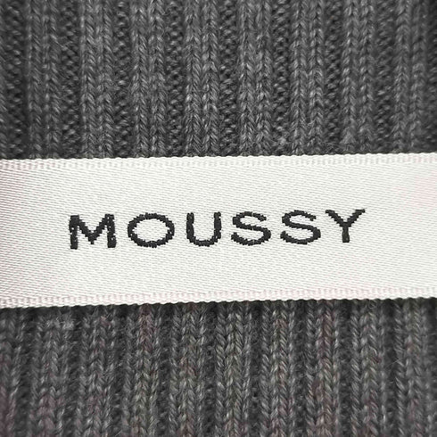 マウジー moussy RIB KNIT ロングドレス レディース JPN:2