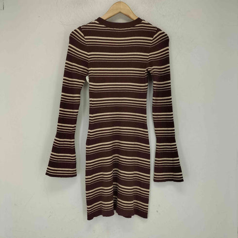 スナイデル snidel ショルダースリットミニニットワンピ レディース ONE SIZE