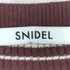 スナイデル snidel ショルダースリットミニニットワンピ レディース ONE SIZE