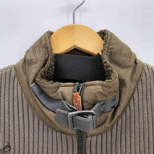 ジースターロー G-STAR RAW WALTON VEST KNIT L/S ボアライナーニット メンズ import:M
