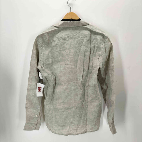 カナーリ CANALI リネンオープンカラーシャツ メンズ import:S