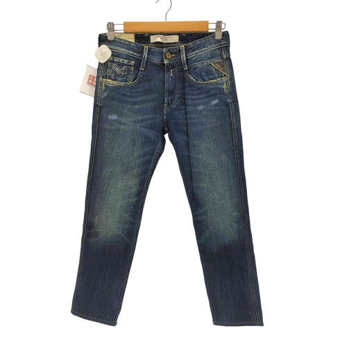 リプレイ REPLAY MAESTRO DENIM SELECTION ダメージ加工スリムデニムパンツ メンズ 29×32