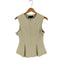 ザラ ZARA ダーツ入り ペプラム トップス レディース import:S