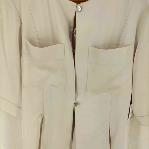 サハラ sahara Belted Silky Shirt Jacket レディース