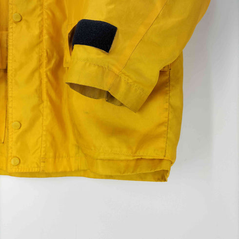 ラコステ LACOSTE 90S YACHTING ラバーロゴ ワッペン ジップフード ポリ マウンテン パーカー ジャケット メンズ 3