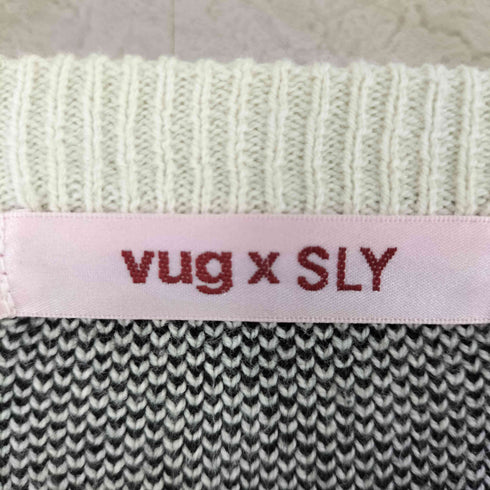スライ SLY アーティストコラボデザイン ニット JQ KNIT レディース FREE
