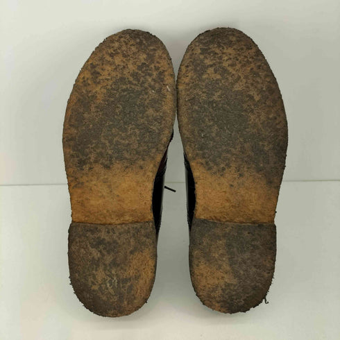 Oyster Shoes フルブローグ メダリオン ウイングチップ クレープソール レザー シューズ メンズ US:8