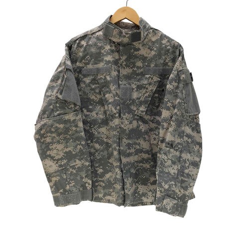 ユーエスアーミー U.S. ARMY 00S COMBAT UNIFORM リップストップ デジタルカモ 迷彩柄 BDU コンバット ミリタリー ジャケット 2005年製 メンズ MEDIUM-REGULAR