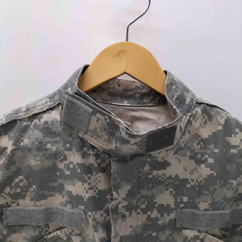 ユーエスアーミー U.S. ARMY 00S COMBAT UNIFORM リップストップ デジタルカモ 迷彩柄 BDU コンバット ミリタリー ジャケット 2005年製 メンズ MEDIUM-REGULAR