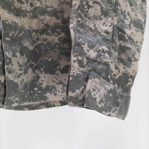 ユーエスアーミー U.S. ARMY 00S COMBAT UNIFORM リップストップ デジタルカモ 迷彩柄 BDU コンバット ミリタリー ジャケット 2005年製 メンズ MEDIUM-REGULAR