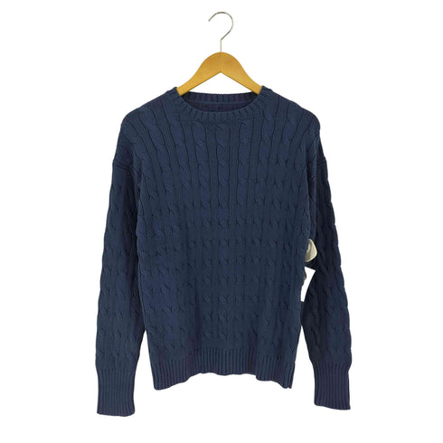 ANDERSON&SHEPPARD コットン ケーブルニット メンズ import:XS