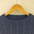 ANDERSON&SHEPPARD コットン ケーブルニット メンズ import:XS