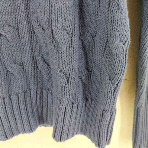 ANDERSON&SHEPPARD コットン ケーブルニット メンズ import:XS