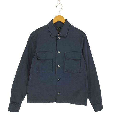 ボスヒューゴボス BOSS HUGO BOSS RELAXED FIT コットンカバーオールジャケット メンズ import:S