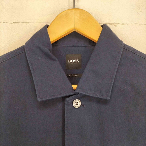 ボスヒューゴボス BOSS HUGO BOSS RELAXED FIT コットンカバーオールジャケット メンズ import:S