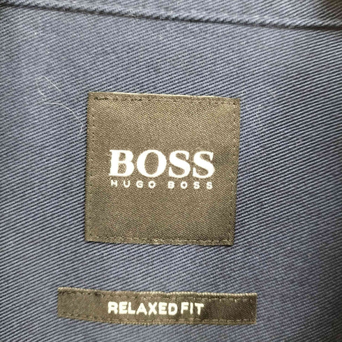 ボスヒューゴボス BOSS HUGO BOSS RELAXED FIT コットンカバーオールジャケット メンズ import:S