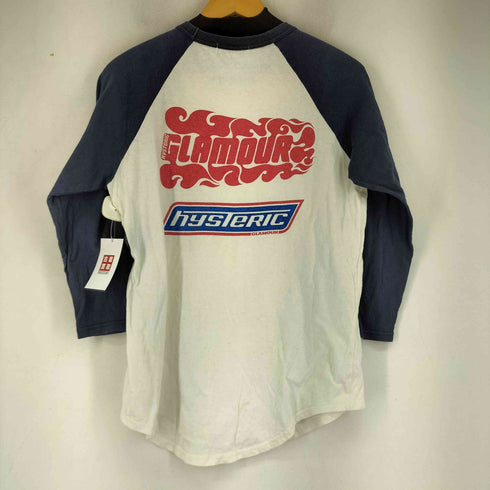 ヒステリックグラマー HYSTERIC GLAMOUR 90S 両面プリント L/S ラグランTシャツ メンズ JPN:S