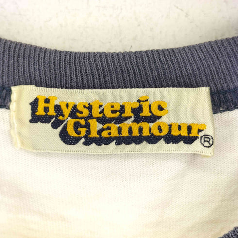 ヒステリックグラマー HYSTERIC GLAMOUR 90S 両面プリント L/S ラグランTシャツ メンズ JPN:S