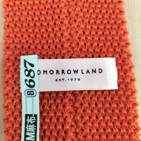 トゥモローランド TOMORROWLAND ウールニットタイ メンズ