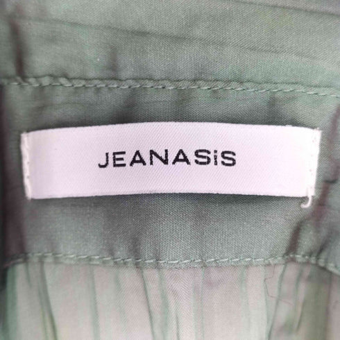 ジーナシス JEANASIS S/S シアーシャツ レディース FREE