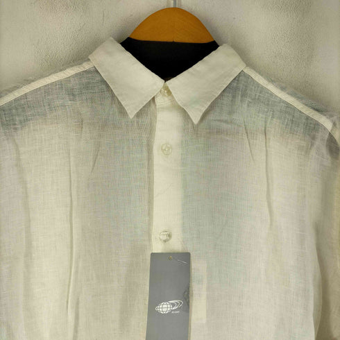 ビームス BEAMS リネン アトリエ ロングスリーブ シャツ メンズ