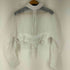 L/S デザインシアーシャツ レディース