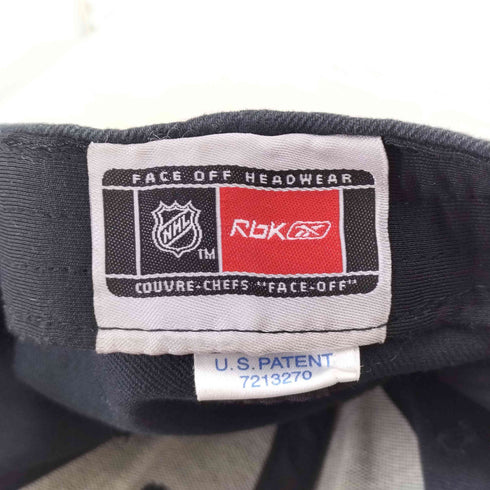 リーボック Reebok NHL ナンバリング 刺繍6パネルキャップ メンズ
