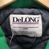ディロング Delong 90S USA製 Coleman Cougars バック 刺繍 ロゴ ワッペン 袖レザー ウール スタジアム ジャケット スタジャン バーシティ メンズ US:44
