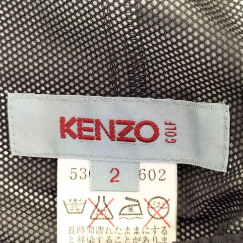 ケンゾーゴルフ KENZO GOLF 裏地メッシュ 裾ジップ ナイロンパンツ メンズ JPN:2