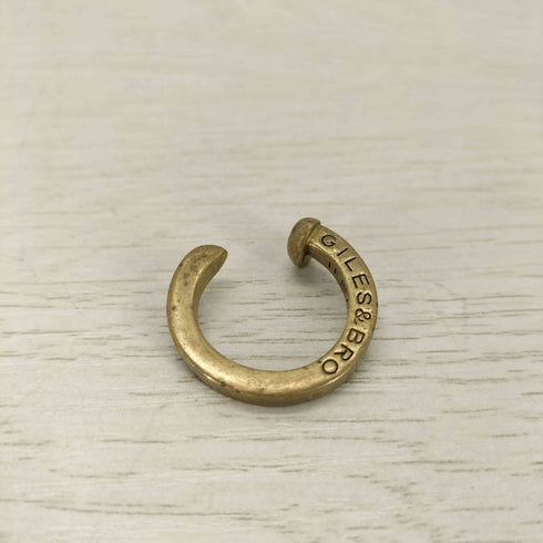 giles&brother Le Beau スパイクモチーフ ゴールドリング メンズ 14号