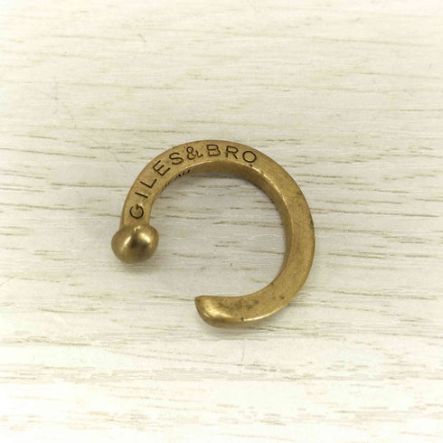 giles&brother Le Beau スパイクモチーフ ゴールドリング メンズ 14号